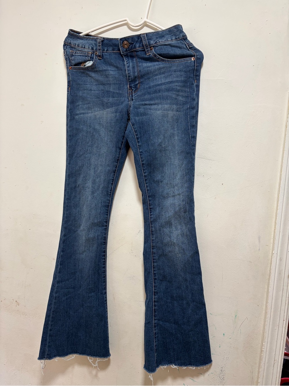 Women’s Dark Blue Flared Jeans